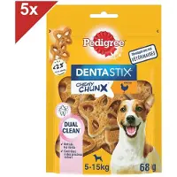 Pedigree Hondensnacks - Dentastix Chewy Chunx - Mini - Kip - 5x68g