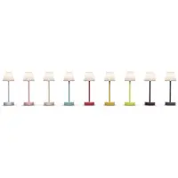 Newgarden Lola Slim LED tafellamp accu, wit Slim, dimbaar, wit / opaal, Kunststof, Modern