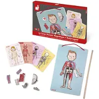 Janod Bodymagnet In 12 Languages Veelkleurig 12 Months-7 Years Kinderen
