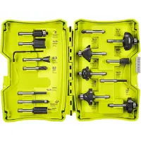 Ryobi Doos met 15 bonte uitstekers schacht Ø 6 mm - RAKRBS15