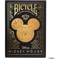 Bicycle Pokerkaarten - Mickey Black Gold