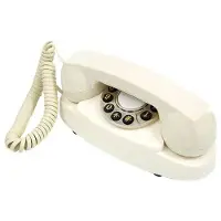 GPO 1959PUSHIVO - Telefoon Audrey retro jaren ‘60, druktoetsen, creme