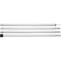 Snow Peak - Tent accessoires - Aluminium Wing Pole 280 Cm voor Unisex van Aluminium - Grijs