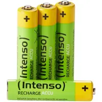 Intenso 7505214 Oplaadbare AAA batterij (potlood) NiMH 1000 mAh 1.2 V 4 stuk(s)