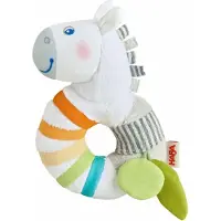 Haba Rammelaar - Grijpspeeltje - Zebra - 6m+