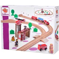 Eichhorn Houten trein Ovaal 100006205