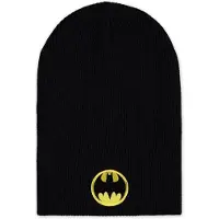 Batman - DC Comics Beanie - Logo - zwart - Maat Standard