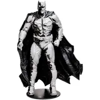 Mcfarlane Toys Black Adam Batman Goud Lijnkunst Variant Label Figuur 18 Cm