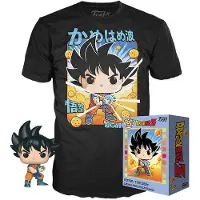 Funko POP! Pop! Dragon Ball Z Goku And Short Sleeve T-shirt Kamehameha 9 Cm Zwart L Kinderen