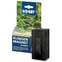HOBBY Aquaristik Hobby Algenmagneet Jumbo Incl. Mesjes