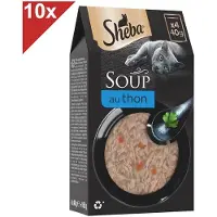 Sheba Kattenvoer - Soep Natvoer - Tonijn - 40x40g
