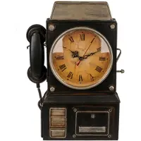 24hShop Sleutelkast - Klok met Telefoon