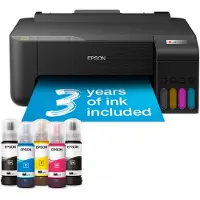 Epson Inktjetprinter - - EcoTank L1270 - A4 - 10 ppm zwart - WiFi