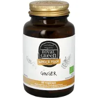 Royal green Gember Biologisch 60 Vegacapsules