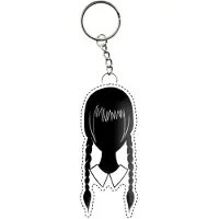 KARACTERMANIA - Wednesday - Hoofd - Sleutelhanger - Zwart