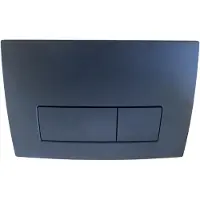 Geberit Delta50 - Bedieningsplaat, mat zwart 115.119.14.1
