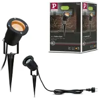 Paulmann 94731 LED prikspot, zwart, metaal