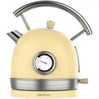 Cecotec Waterkoker Thermosense 420 Vintage Light Yellow 2200 W 1,8 L