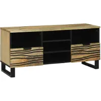 vidaXL TV Eenheden 100 x 33 x 46 cm Bruin Bewerkt hout