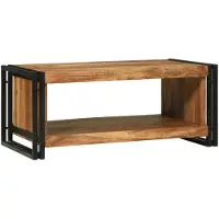 vidaXL Salontafel Bruin 90 x 50 x 38 cm Massief Acacia Hout
