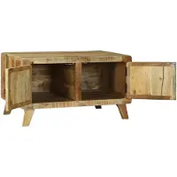 vidaXL Salontafel Bruin 80 x 54 x 45 cm Massief Mango Hout