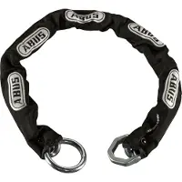 ABUS Motorslot Ketting-slot-combinatie - Chain 12KS120 Black Loop for 8008 - - zwart - 120 cm - geschikt voor motoren