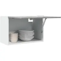 Super Merchant Bovenkast Lyon 60x31x40 cm bewerkt hout betongrijs