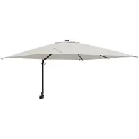vidaXL Tuinparasol Zand 248,5 x 247,5 x 160 cm Polyester en Staal