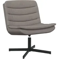 vidaXL Draaistoel Taupe 63 x 75 x 76 cm Stof