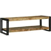vidaXL Salontafel Bruin 120 x 50 x 38 cm Massief Mango Hout