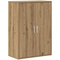 vidaXL Dressoir Artisan Eiken 60 x 31 x 84 cm Bewerkt hout