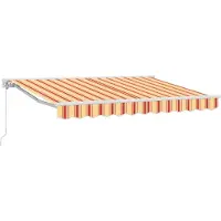 vidaXL Zonnescherm Frame Meerkleurig 350 x 200 cm