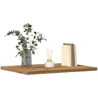 vidaXL Wandschappen 4 st 40x30x1,5 cm bewerkt hout artisanaal eiken