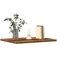 vidaXL Wandschappen 4 st 40x30x1,5 cm bewerkt hout oud houtkleurig