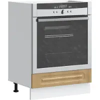vidaXL Ovenkast Kalmar bewerkt hout artisanaal eikenkleur