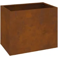 vidaXL Plantenbak Roestig 50 x 32 x 40 cm Cortenstaal
