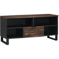 vidaXL TV Eenheden 105 x 33 x 46 cm Walnotenhout Bewerkt hout