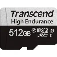 Transcend TS512GUSD350V SD microSD Card 512GB SDXC USD350V w/adapter