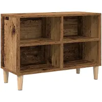 vidaXL TV Kast 69,5 x 30 x 50 cm Oud hout Bewerkt hout
