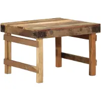 vidaXL Salontafel Bruin 60 x 55 x 40 cm Massief Gerecycleerd Hout