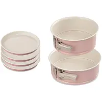 Dr. Oetker Set van 2 springvormen 18 en 20 cm en lagen taartvormen Retro