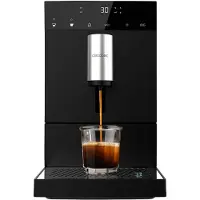 Cecotec Cremmaet Compact, espressomachine, 1,2 liter, koffiebonen, ingebouwde molen, 1470 W, zwart