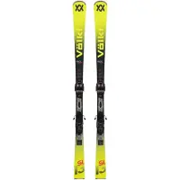 Völkl - Packs (ski's & bindingen) - Racetiger SL + Rmot-T 12 2026 voor Unisex van Hout - Maat 160 cm - Geel