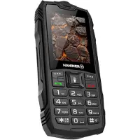 Hammer ROCK LTE (zwart) Dual SIM, 2,4" IPS-scherm, 240x320 resolutie, 128MB RAM, 48MB opslaggeheugen, microSD-slot, LTE