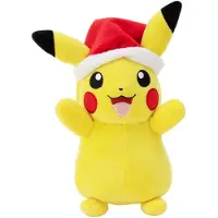 Jazwares Pikachu Christmas Pokemon Plush 20 Cm Geel Kinderen