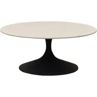 Suns Nova loungetafel 80xH35 cm rond sintered stone matt royal grey