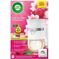 Air Wick 3+2 Gratis3+2 Gratis: Elektrische Luchtverfrisser Starter Kit Kersenbloesem & Framboos 19 Ml