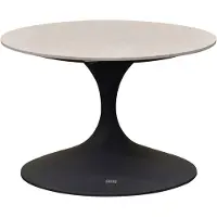 Suns Nova loungetafel 60xH40 cm rond sintered stone matt royal grey