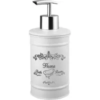 Aqualine Nicea Vrijstaande zeepdispenser 300ml, wit