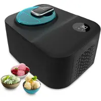 Cecotec Sorbetière met Compressor van 12 L Gelacy 1200 Touch: 110 W IJs Machine Aanraakscherm